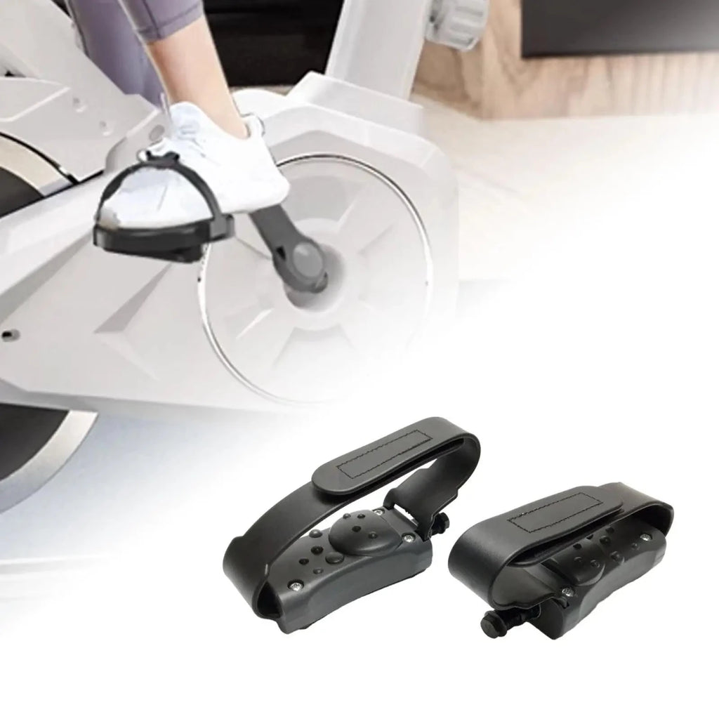 2 Pieces Durable Exercise Bike Pedals with Adjustable - Essentials Gadget Love