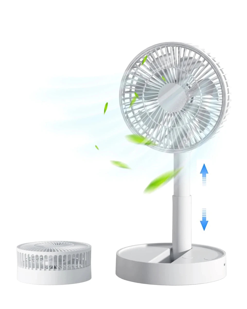 2026 USB Foldable Mini Fan with 4 Speeds & Timer for - Essentials Gadget Love
