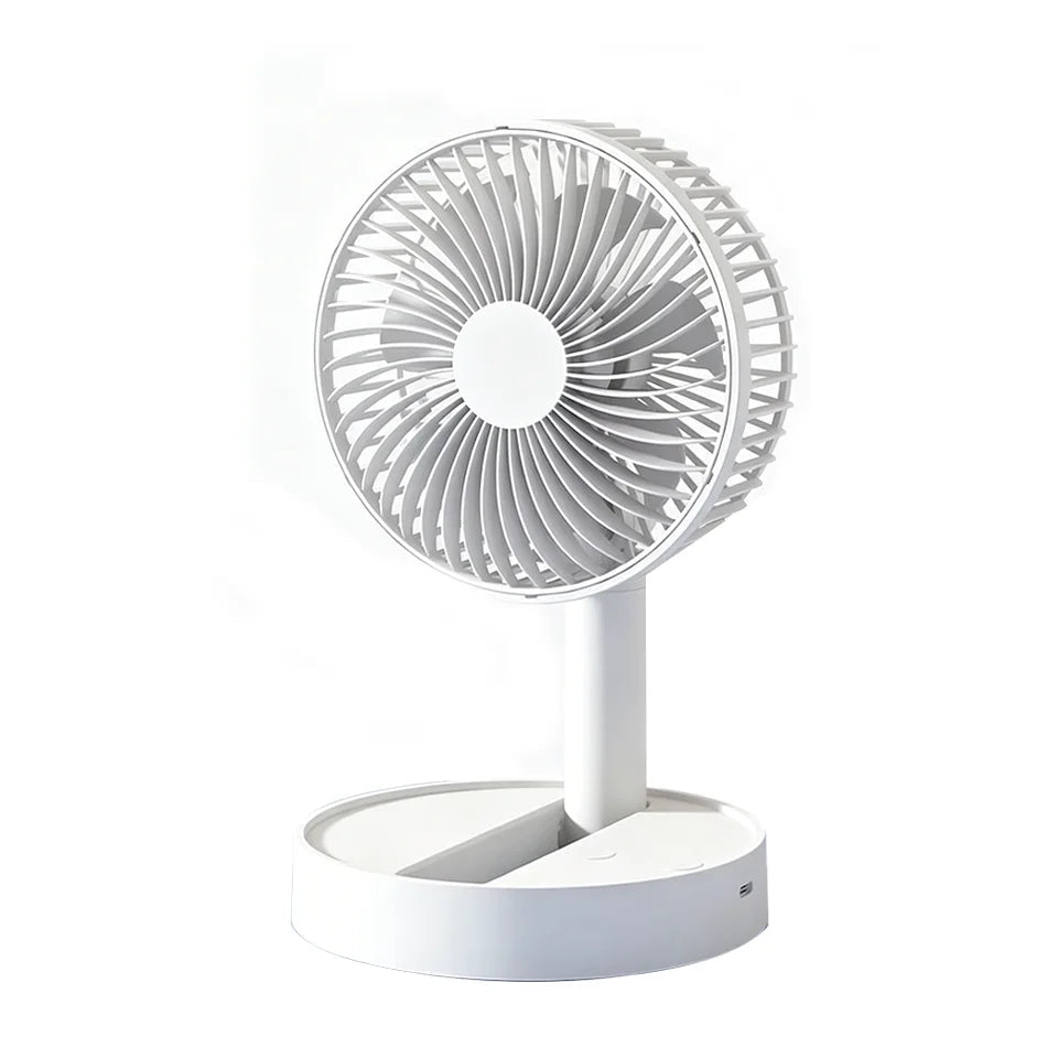 2026 USB Foldable Mini Fan with 4 Speeds & Timer for - Essentials Gadget Love