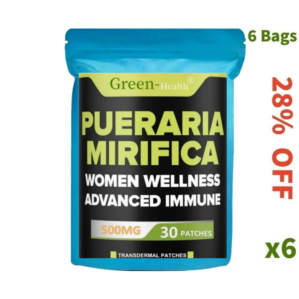 30 Pueraria Mirifica Transdermal Patches for Women's - Essentials Gadget Love