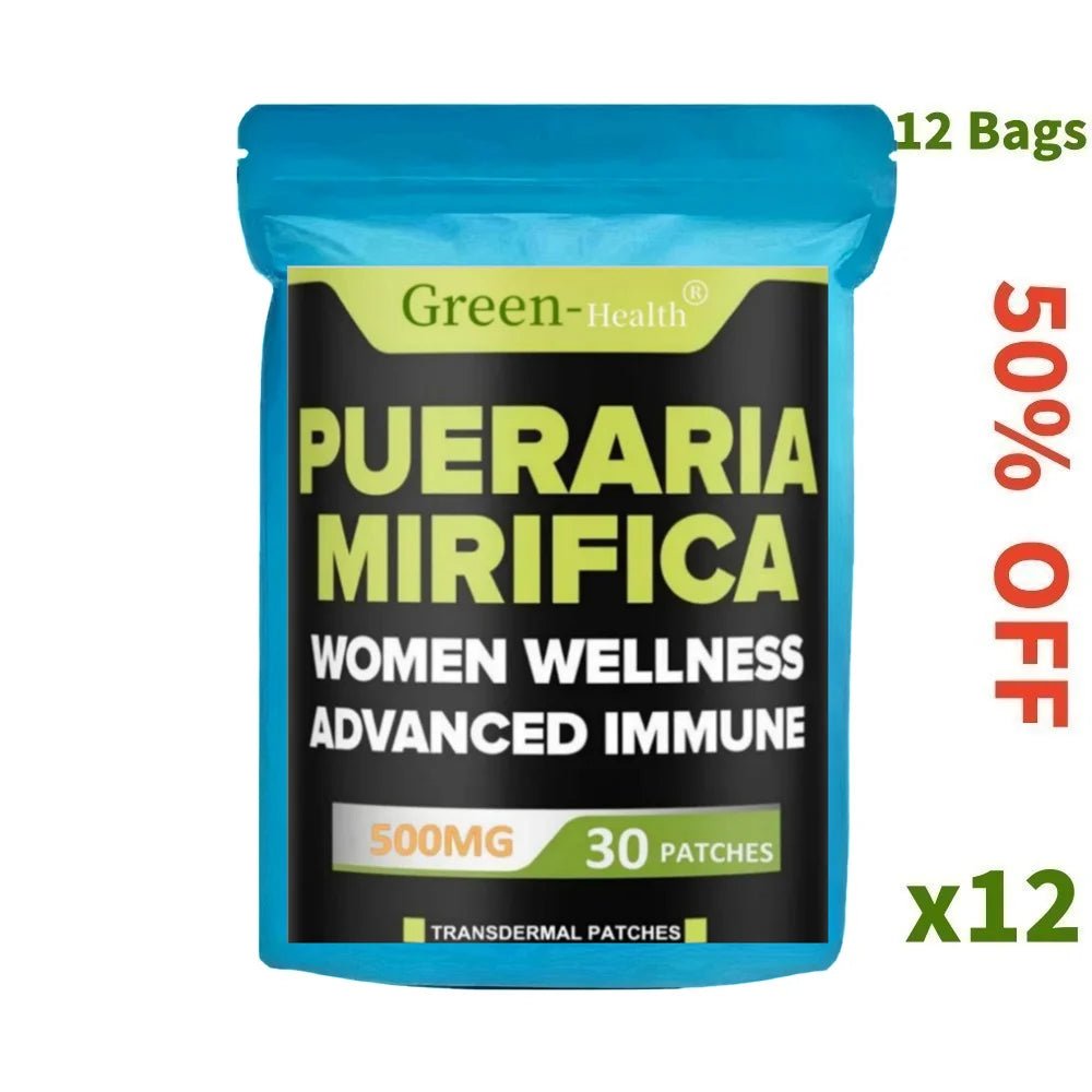 30 Pueraria Mirifica Transdermal Patches for Women's - Essentials Gadget Love