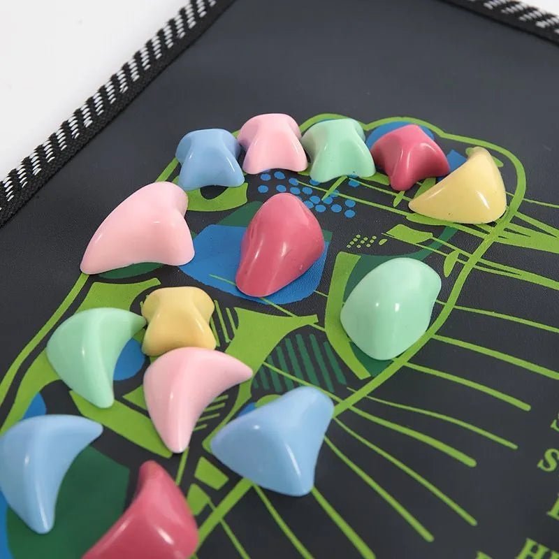 35x35cm Acupressure Foot Massage Mat for Pain Relief - Essentials Gadget Love