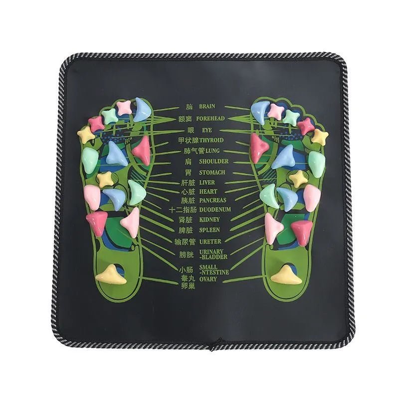35x35cm Acupressure Foot Massage Mat for Pain Relief - Essentials Gadget Love
