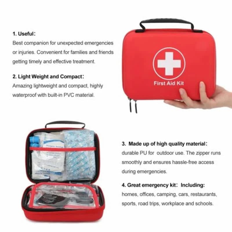 38pcs Essential First Aid Kit for Home & Camping Safety - Essentials Gadget Love