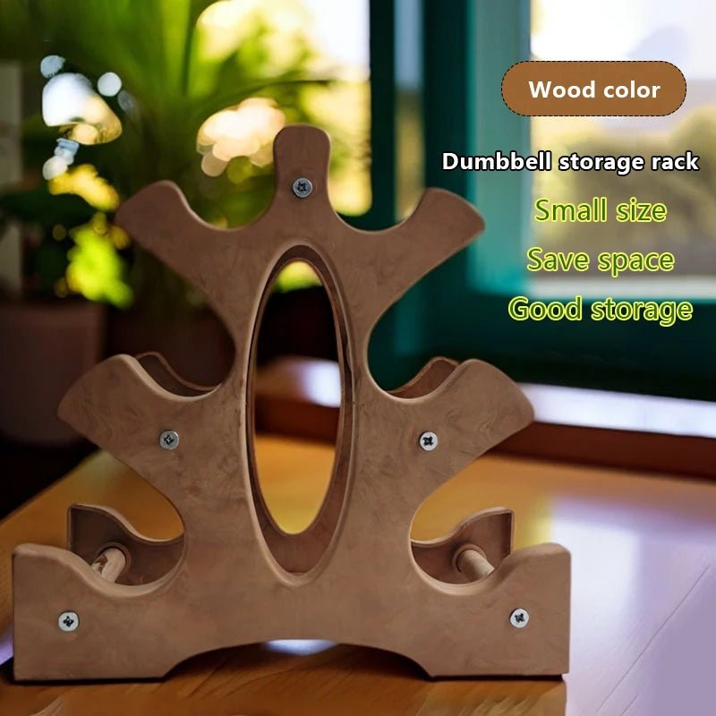6-Slot Dumbbell Rack for Home Gym Space Saving & Safety - Essentials Gadget Love