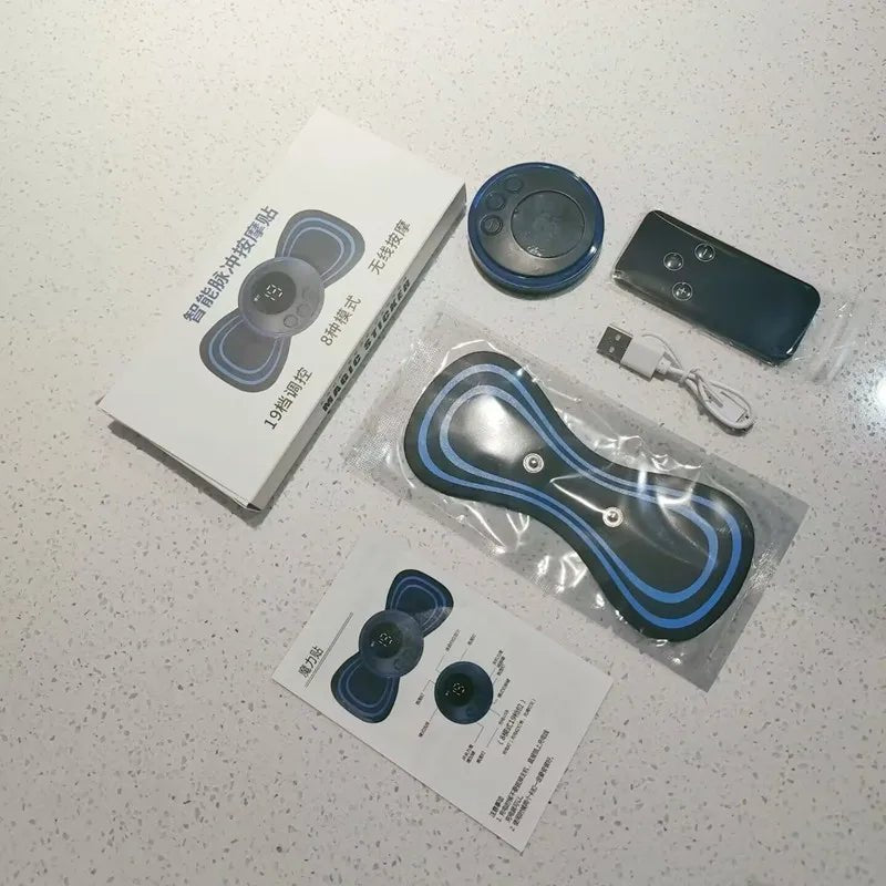 8 Modes 19 Gears Electric Pulse Neck & Body Massager - Essentials Gadget Love