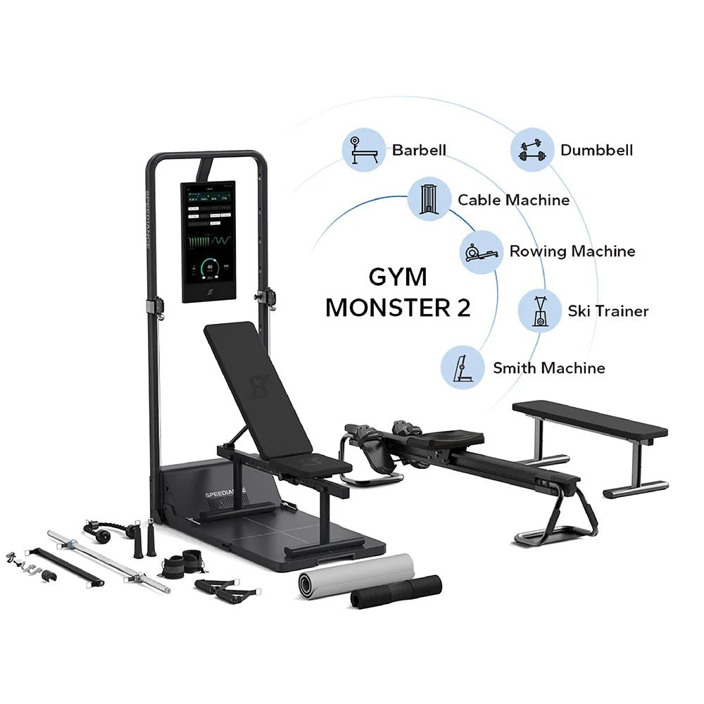All-in-One Smart Home Gym with 21'' HD Touchscreen & - Essentials Gadget Love