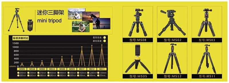 BEXIN Mini Tripod Phone Stand Flexible Folding Pocket - Essentials Gadget Love