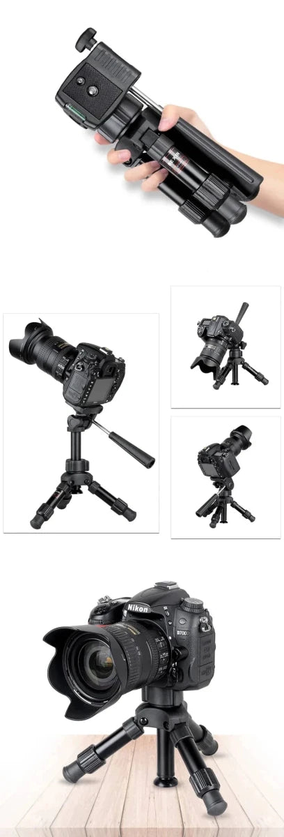 BEXIN Mini Tripod Phone Stand Flexible Folding Pocket - Essentials Gadget Love