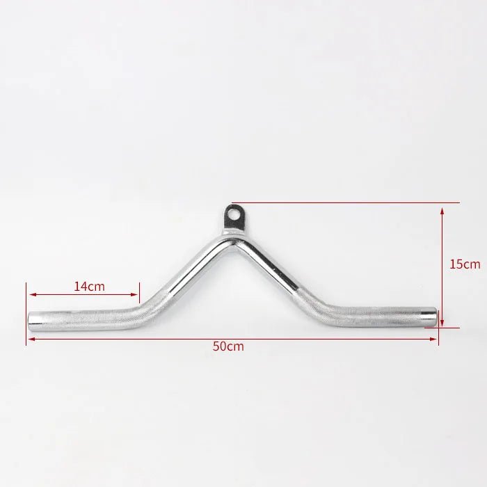 Chrome Lat Pull Down Bar with Anti-Rust High Load - Essentials Gadget Love