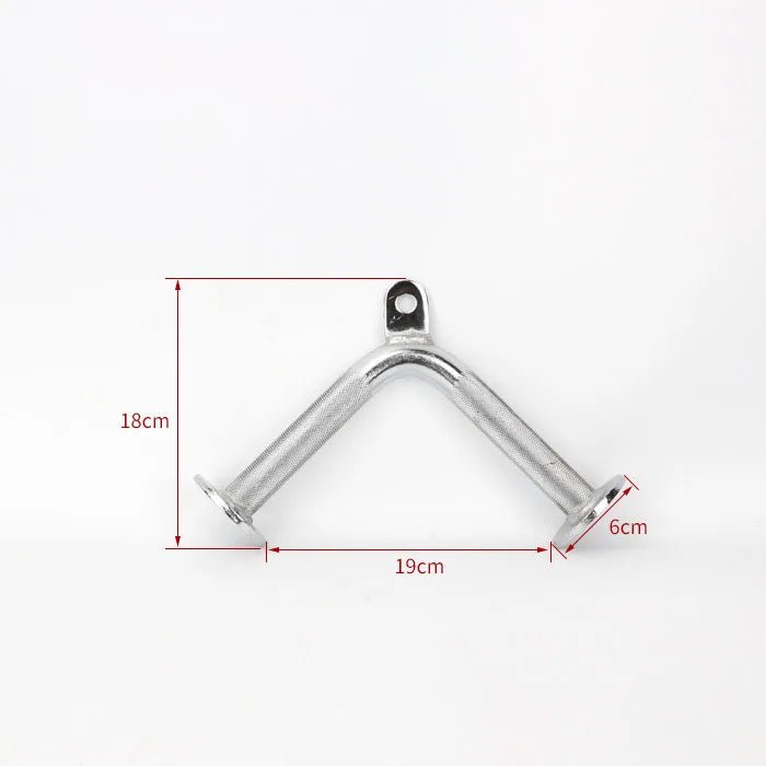 Chrome Lat Pull Down Bar with Anti-Rust High Load - Essentials Gadget Love