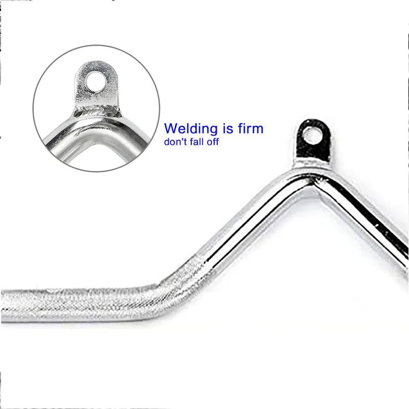 Chrome Lat Pull Down Bar with Anti-Rust High Load - Essentials Gadget Love