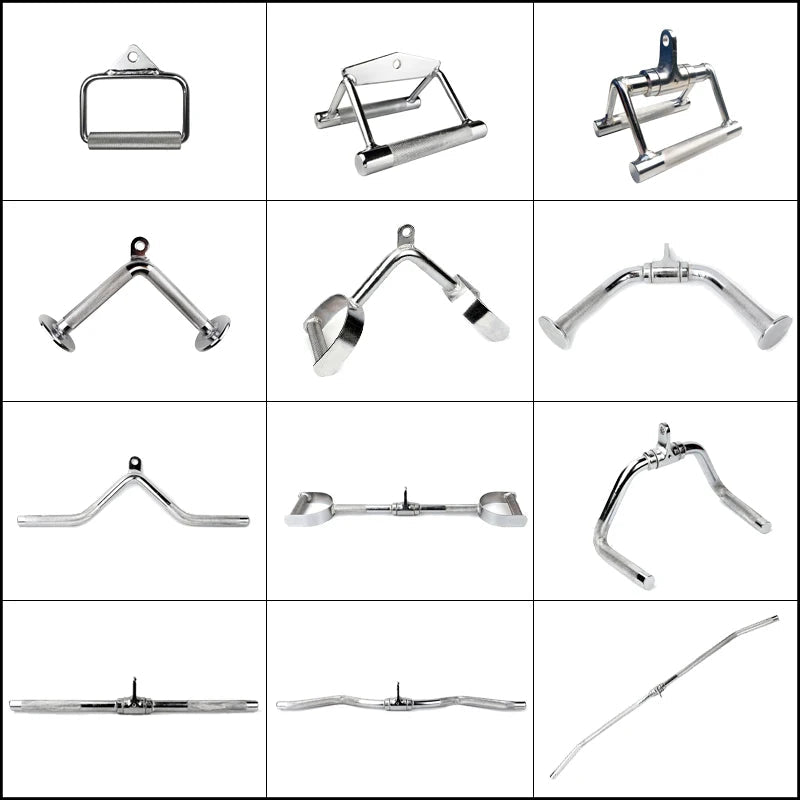 Chrome Lat Pull Down Bar with Anti-Rust High Load - Essentials Gadget Love
