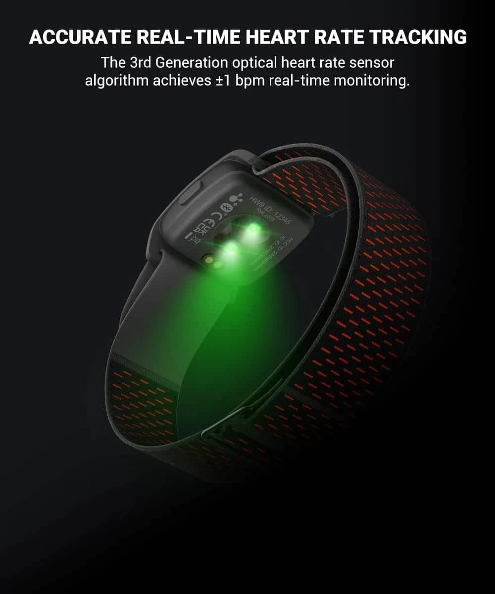 COOSPO HW9 Heart Rate Monitor Armband with HR Zones & - Essentials Gadget Love