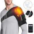 Cordless Magnetic Remote Shoulder Massager with Heating - Essentials Gadget Love