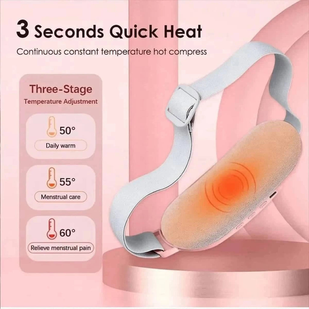 Electric Heating Belt for Menstrual Spasm Relief and - Essentials Gadget Love