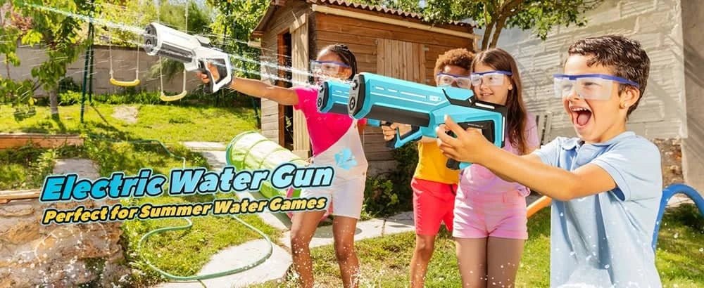 Electric Water Gun Toy for Adults & Kids | Automatic - Essentials Gadget Love