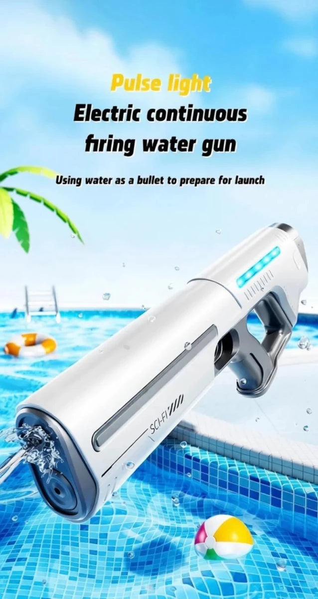 Electric Water Gun Toy for Adults & Kids | Automatic - Essentials Gadget Love
