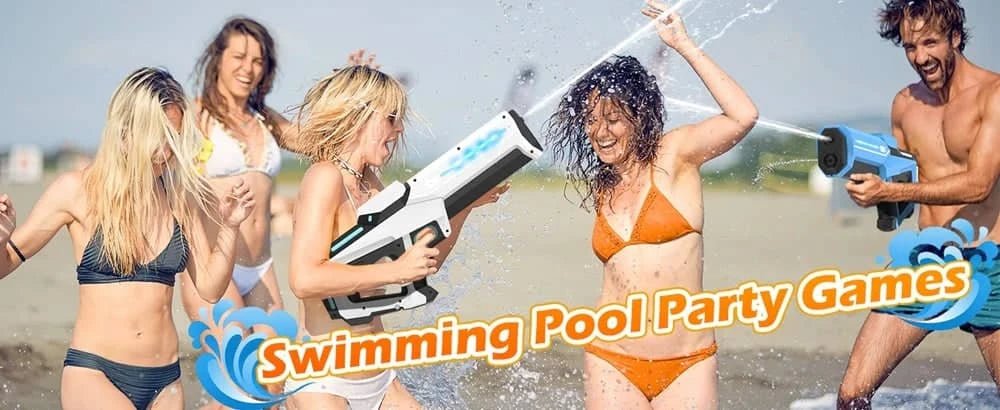 Electric Water Gun Toy for Adults & Kids | Automatic - Essentials Gadget Love