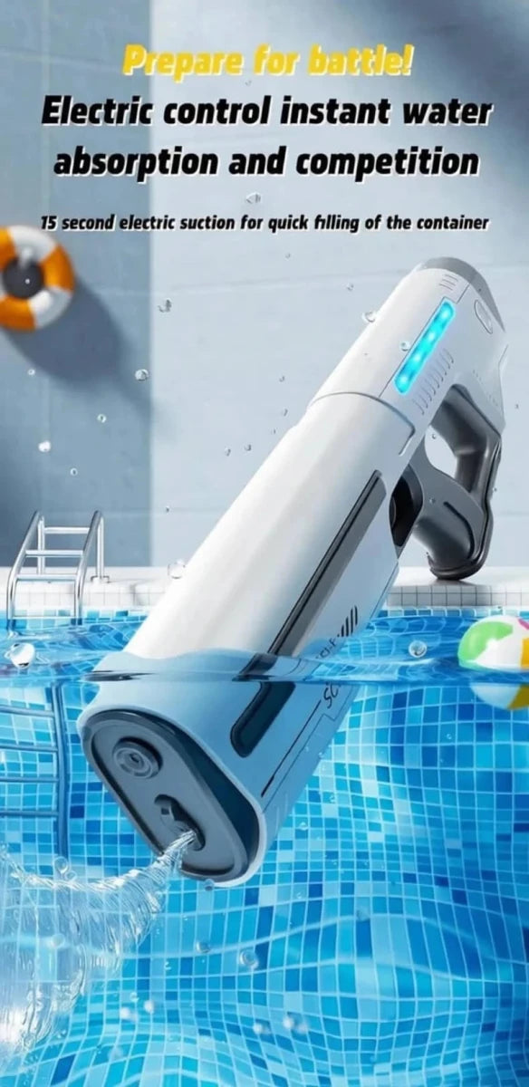 Electric Water Gun Toy for Adults & Kids | Automatic - Essentials Gadget Love