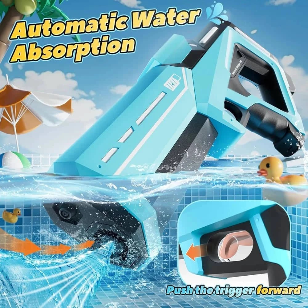 Electric Water Gun Toy for Adults & Kids | Automatic - Essentials Gadget Love