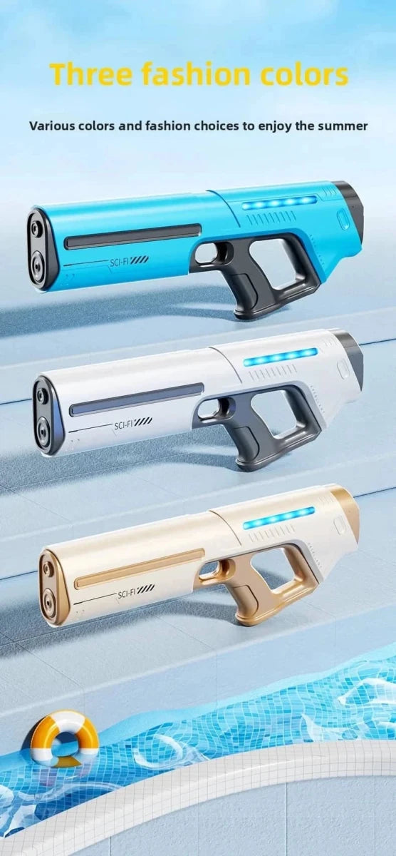 Electric Water Gun Toy for Adults & Kids | Automatic - Essentials Gadget Love