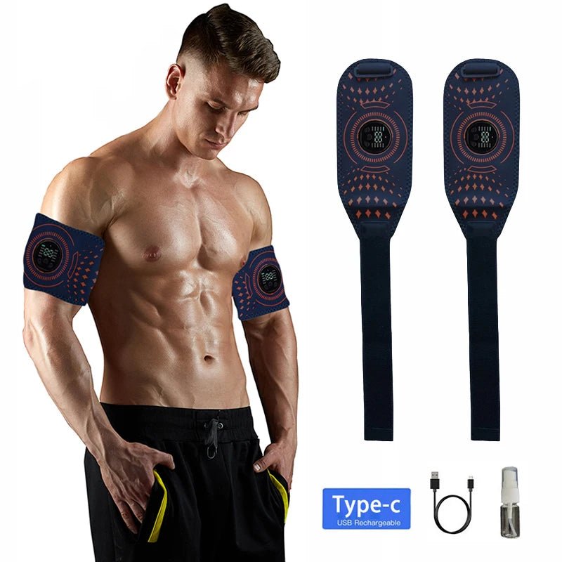 EMS Muscle Toner Arm Trainer & Thigh Leg Stimulator - Essentials Gadget Love