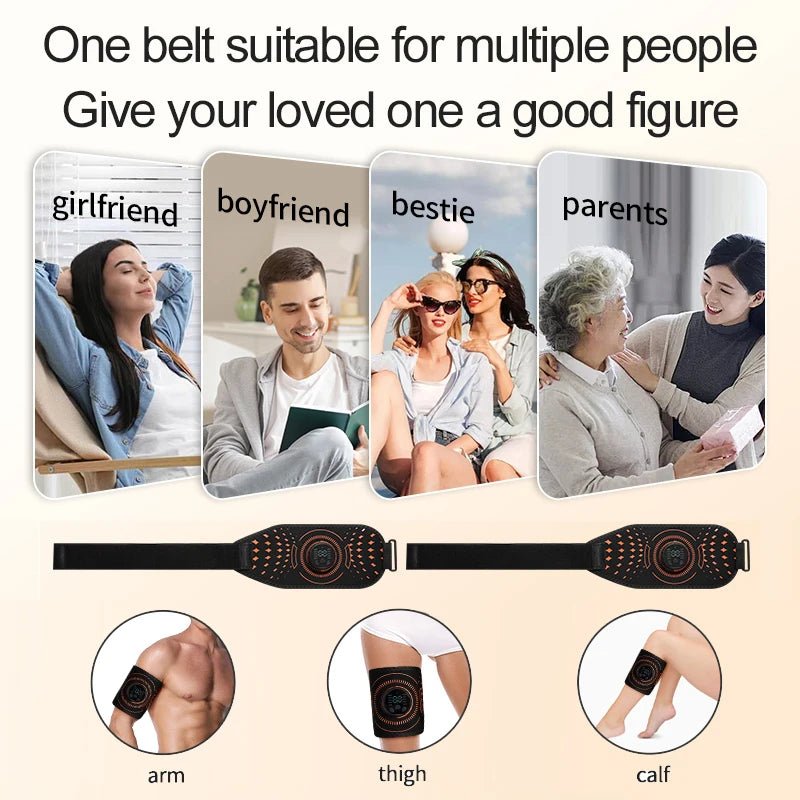 EMS Muscle Toner Arm Trainer & Thigh Leg Stimulator - Essentials Gadget Love