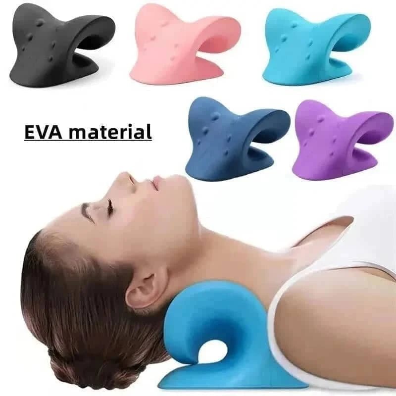 Ergonomic Neck & Shoulder Relaxer Pillow with 15 - Essentials Gadget Love
