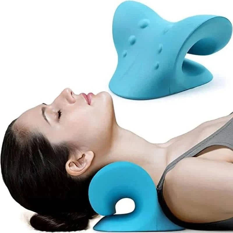 Ergonomic Neck & Shoulder Relaxer Pillow with 15 - Essentials Gadget Love