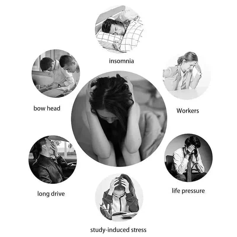Ergonomic Neck & Shoulder Relaxer Pillow with 15 - Essentials Gadget Love