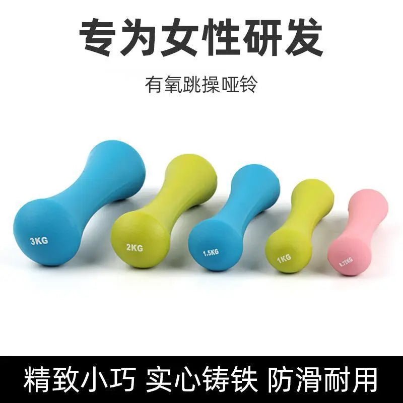 Ergonomic Neoprene Dumbbell Set for Home Pilates & - Essentials Gadget Love