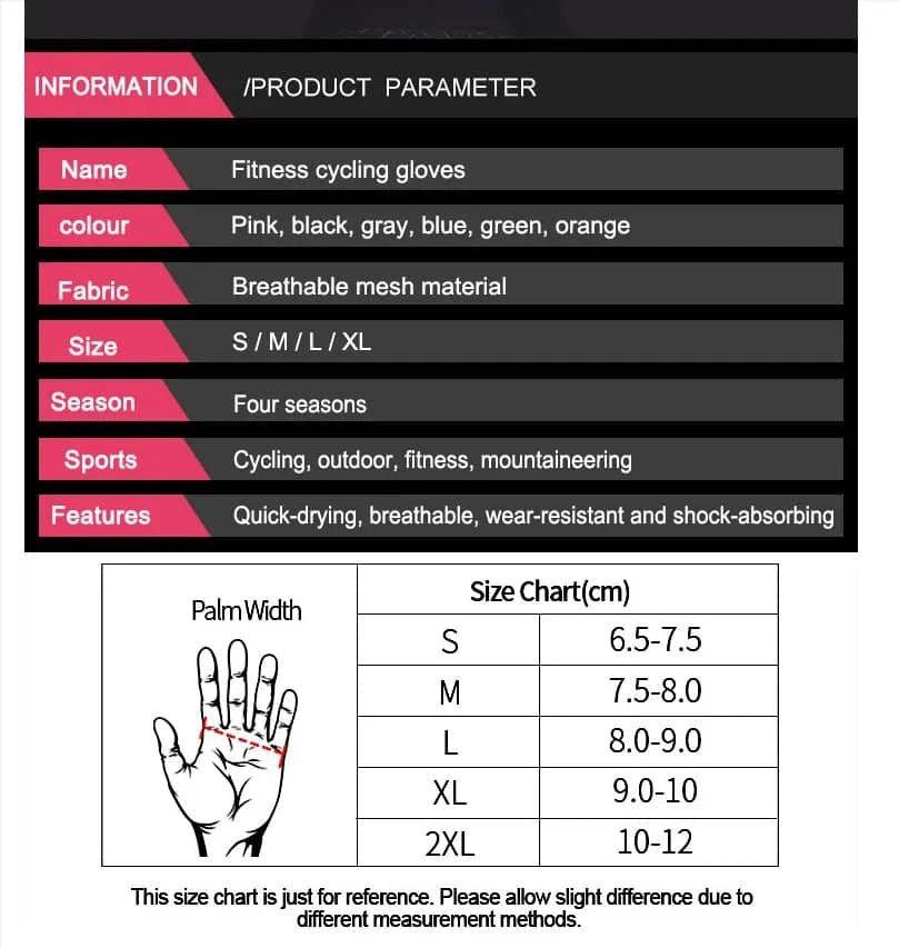 Fingerless Gym Gloves for Men and Women - Anti Slip - Essentials Gadget Love