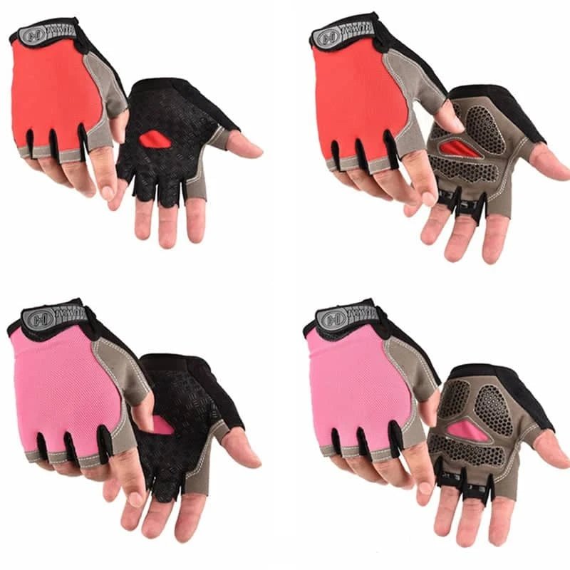 Fingerless Gym Gloves for Men and Women - Anti Slip - Essentials Gadget Love