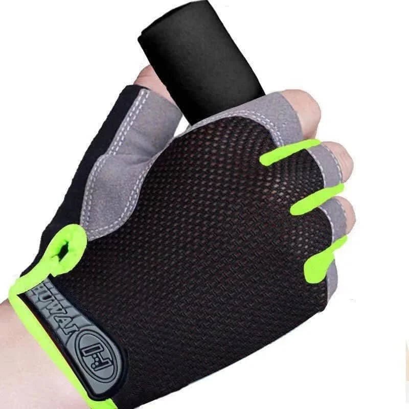 Fingerless Gym Gloves for Men and Women - Anti Slip - Essentials Gadget Love