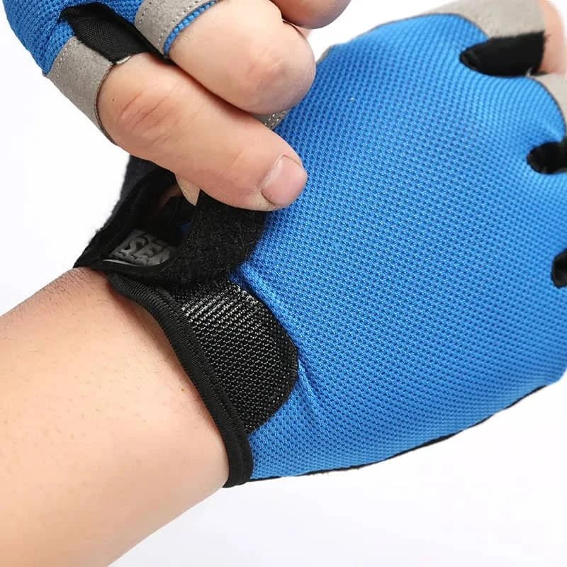Fingerless Gym Gloves for Men and Women - Anti Slip - Essentials Gadget Love