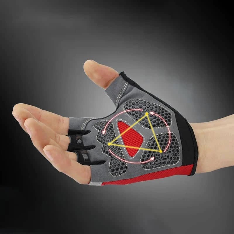 Fingerless Gym Gloves for Men and Women - Anti Slip - Essentials Gadget Love