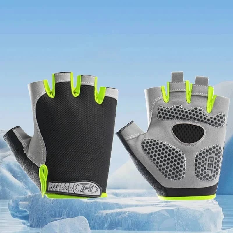 Fingerless Gym Gloves for Men and Women - Anti Slip - Essentials Gadget Love