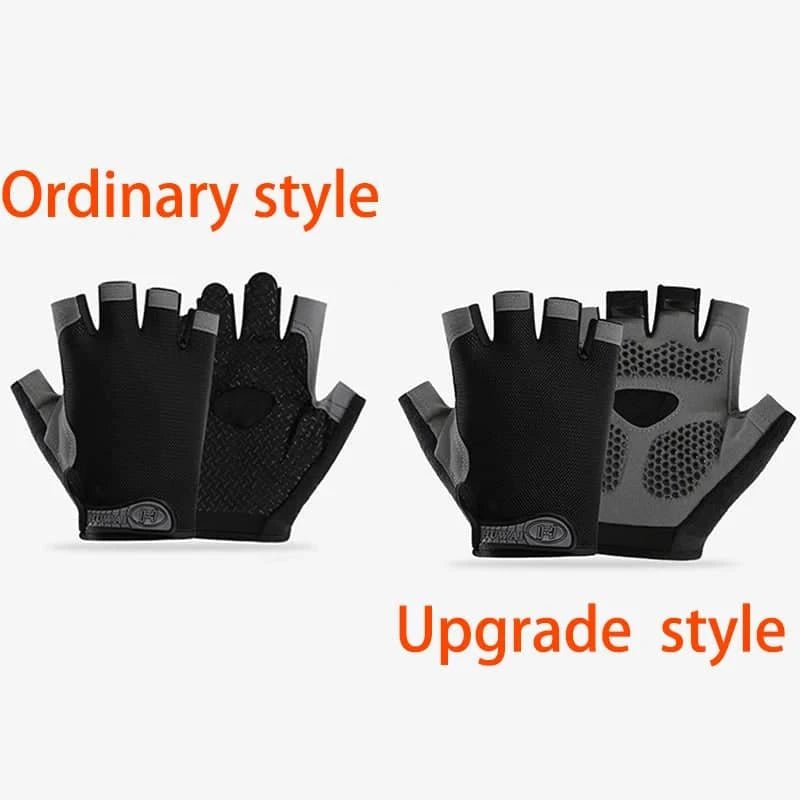 Fingerless Gym Gloves for Men and Women - Anti Slip - Essentials Gadget Love