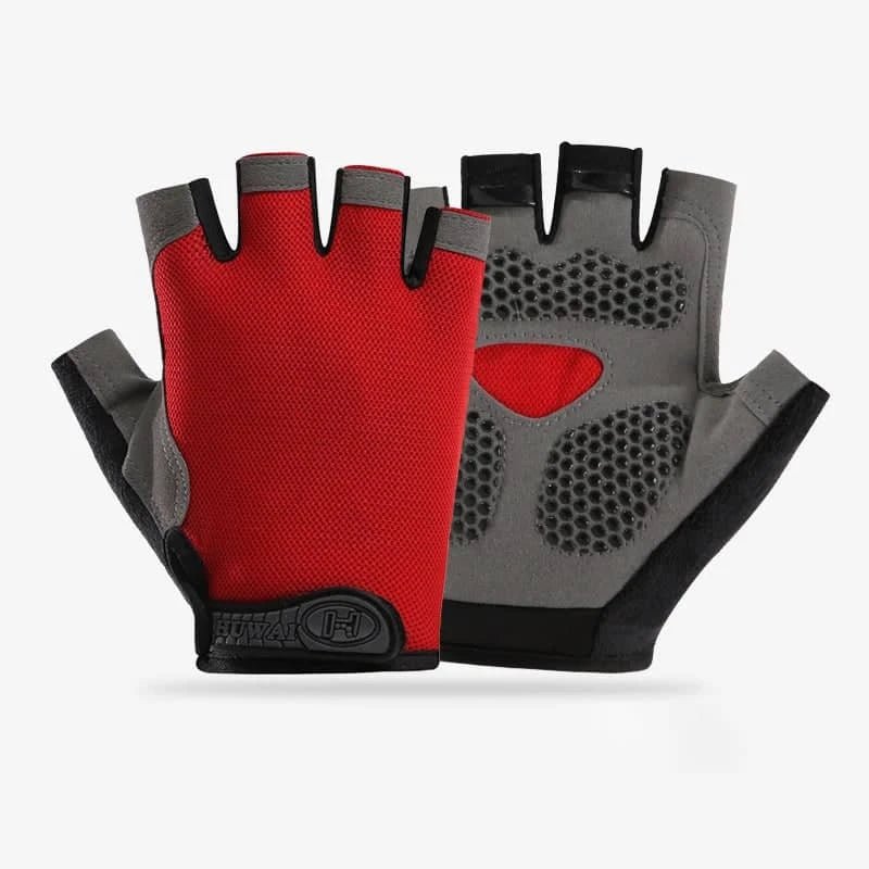 Fingerless Gym Gloves for Men and Women - Anti Slip - Essentials Gadget Love