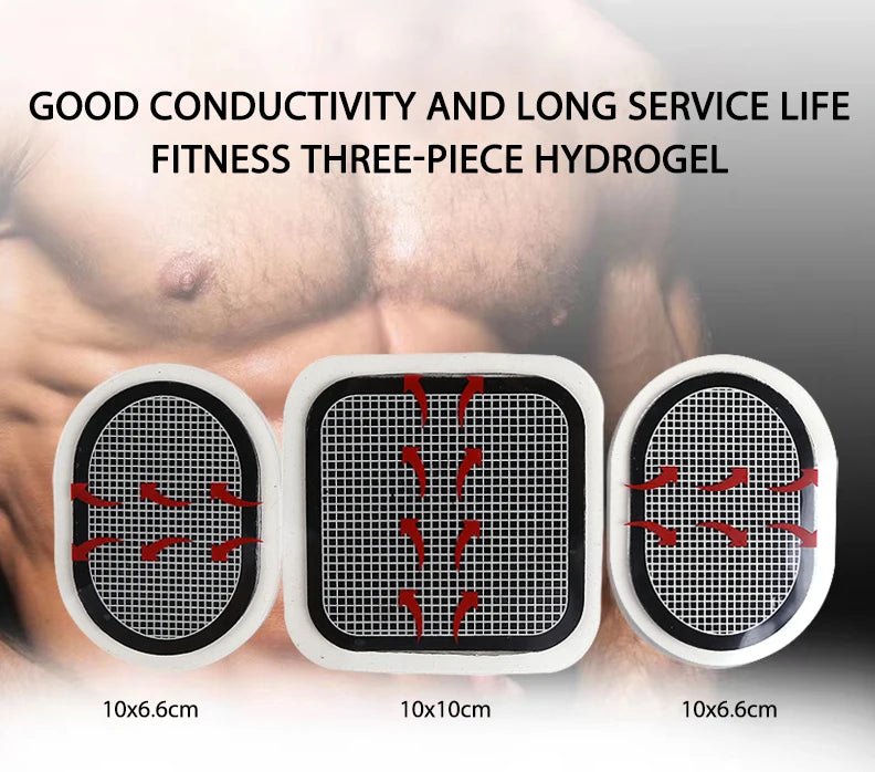 Gel Abdominal Fitness Belt Trainer & Muscle Stimulator - Essentials Gadget Love