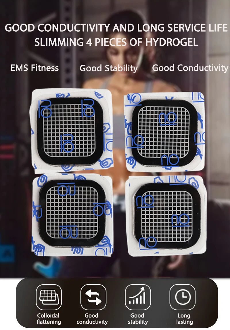 Gel Abdominal Fitness Belt Trainer & Muscle Stimulator - Essentials Gadget Love