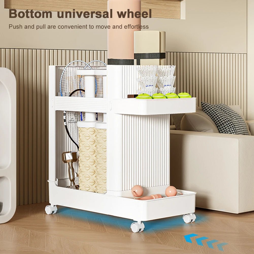 Gym Equipment Holder with Wheels - Fitness & Yoga - Essentials Gadget Love