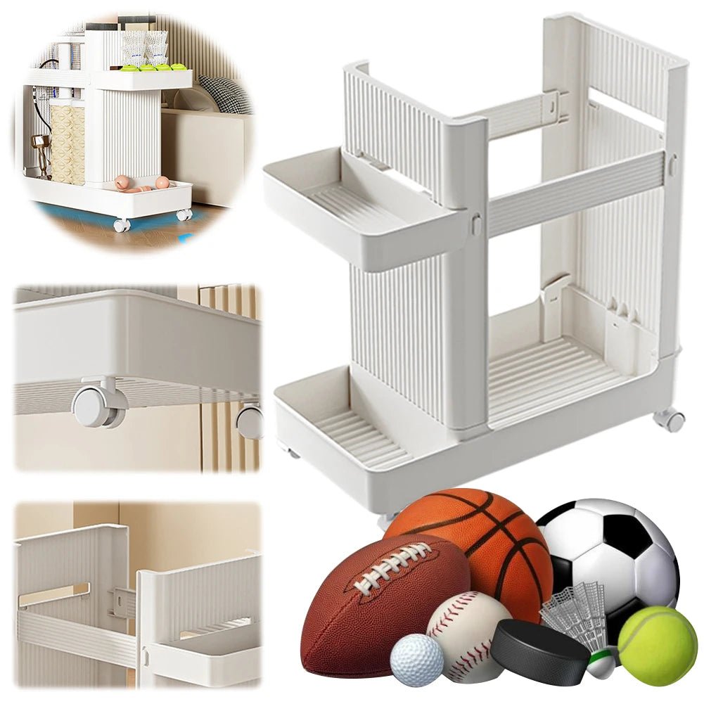 Gym Equipment Holder with Wheels - Fitness & Yoga - Essentials Gadget Love