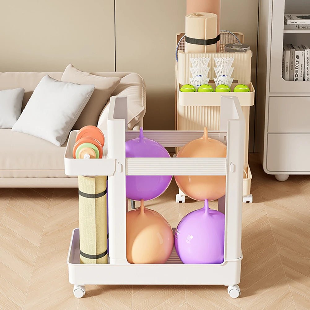 Gym Equipment Holder with Wheels - Fitness & Yoga - Essentials Gadget Love