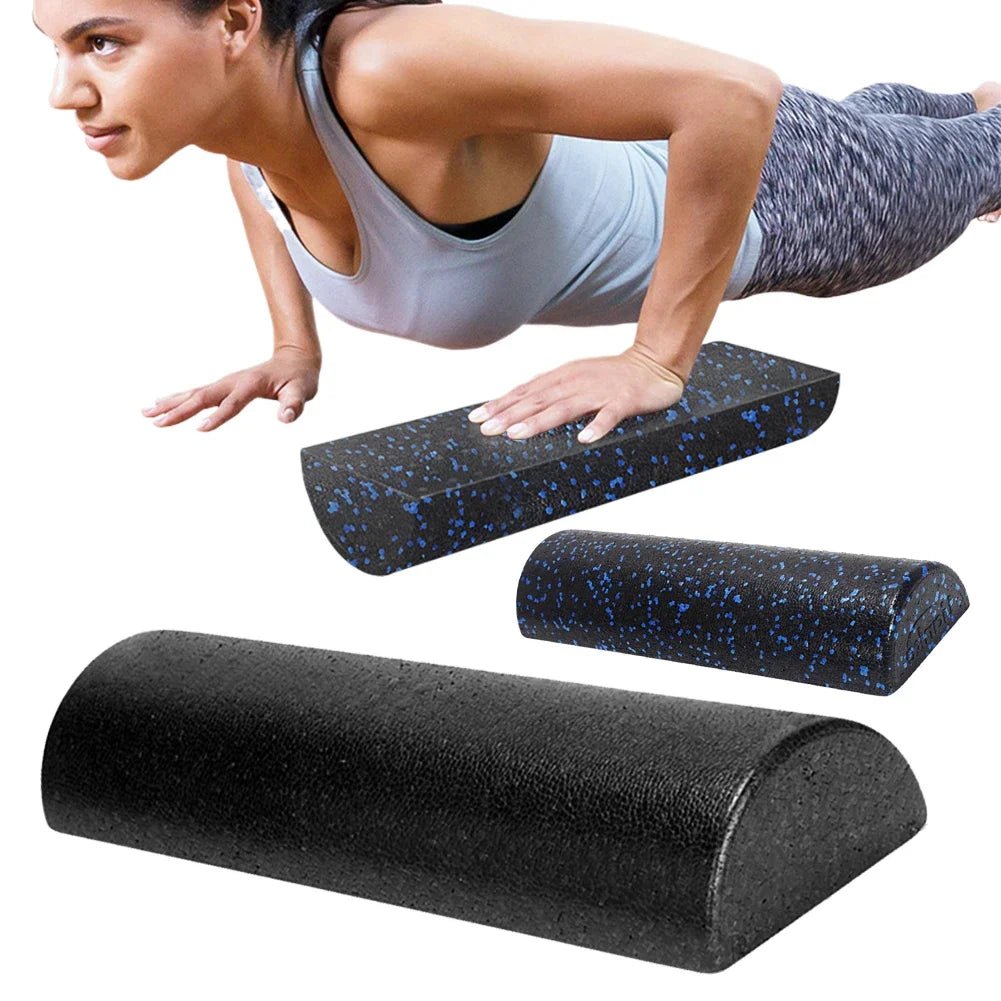 Half Round Balance Training Roller Block for Muscle - Essentials Gadget Love