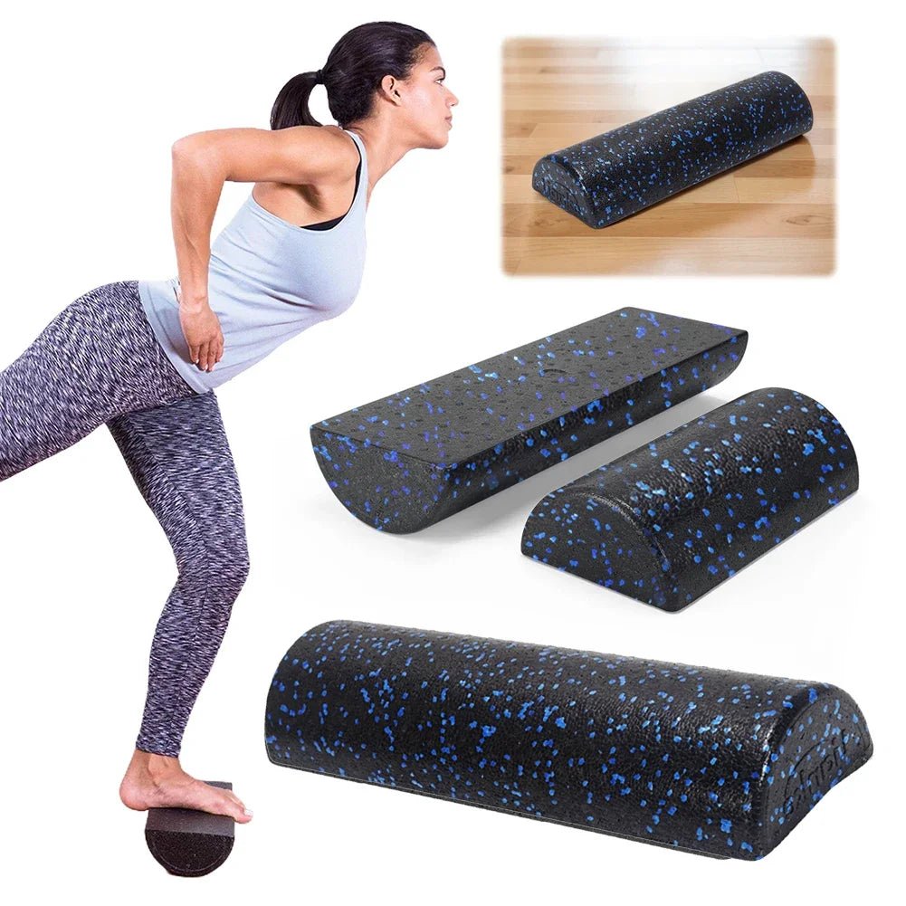 Half Round Balance Training Roller Block for Muscle - Essentials Gadget Love