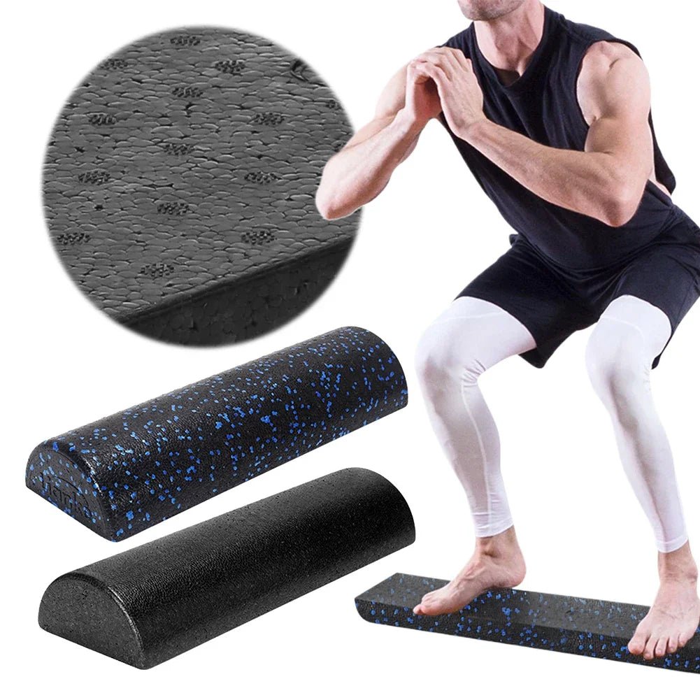 Half Round Balance Training Roller Block for Muscle - Essentials Gadget Love