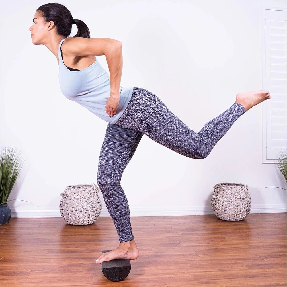 Half Round Balance Training Roller Block for Muscle - Essentials Gadget Love