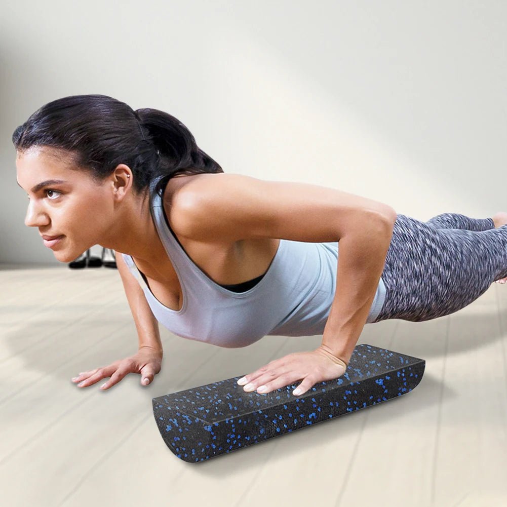 Half Round Balance Training Roller Block for Muscle - Essentials Gadget Love